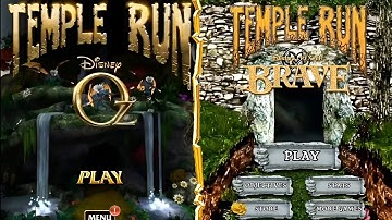 Temple Run Oz Vs Temple Run Brave