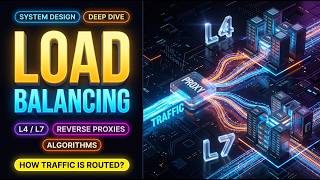 Load Balancing: Algorithms, L4/L7 Balancing, and Reverse Proxies