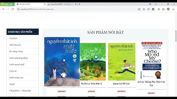 Chia sẻ code PHP Website bán sách || Quản lý cửa hàng sách full chức năng