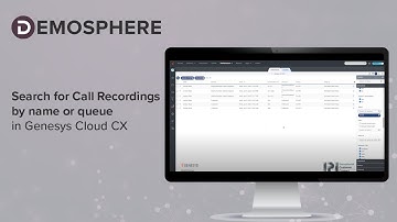 Search for Call Recordings by Name or Queue in Genesys Cloud CX