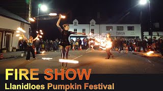 Fire Show | Llanidloes Pumpkin Festival 2021