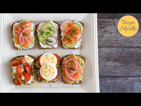 Идеи для Вкусного, Полезного и Красивого Перекуса | Healthy Toasts – Ideas | Tanya Shpilko