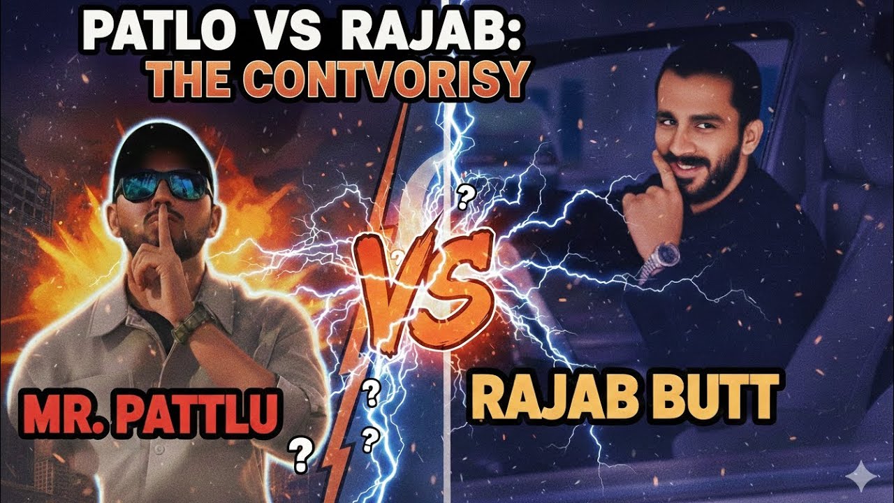 Rajjab butt vs mr patlo controversy (maan dogar ik tufaan ) #rajjabbutt #mrpatlo 