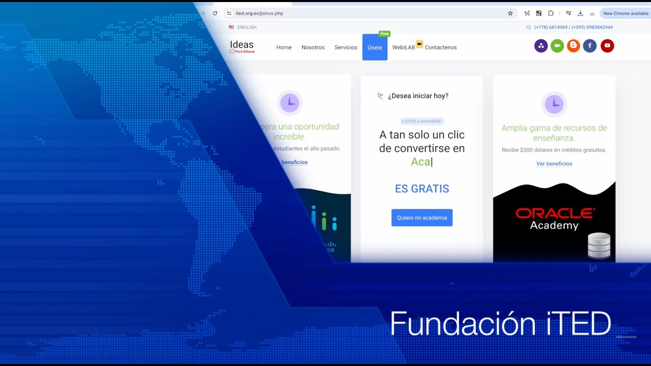 Cápsula Fundación iTED | Curso CISCO PACKET TRACER