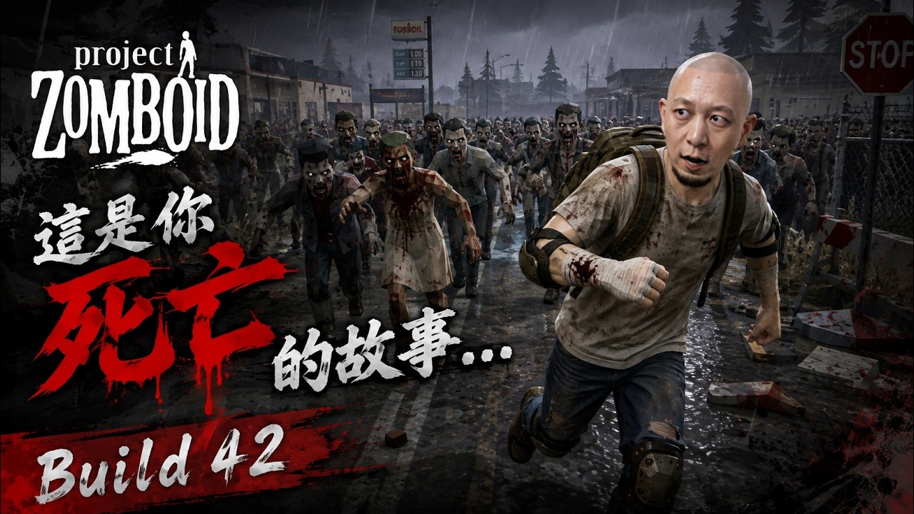 【4】今晚去拎發電機+搵書... 💀這是我死亡的故事... Build 42《Project Zomboid💀》
