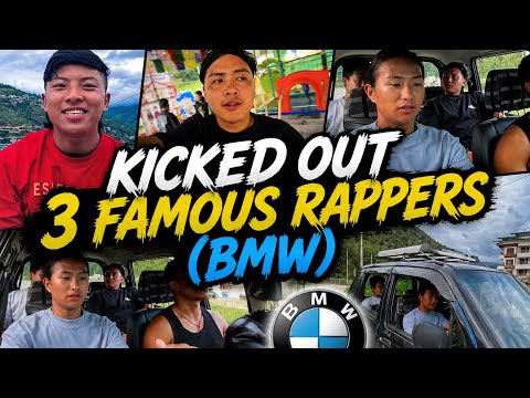 Kicked out 3 famous Rappers ( BMW)