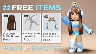 NEW FREE ITEMS YOU MUST GET IN ROBLOX! *COMPILATION*