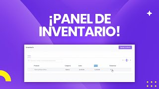 Samii - Inventario - ¡Panel de inventario!