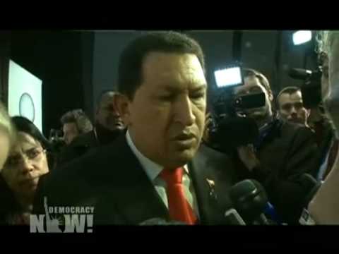 Venezuelan President Hugo Chavez on How to Tackle Climate Change