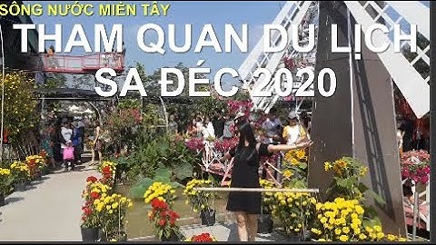 Làng Hoa Sa Đéc Điểm Du lịch ngày Giáp Tết 2020 Cao Lảnh Đồng Tháp| Sông Nước Miền Tây