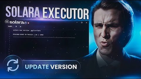 NEWEST UPDATED SOLARA EXECUTOR 🌈 | KEYLESS & BYFRON BYPASS | [V3] UNC 69% | ROBLOX SCRIPT EXPLOIT