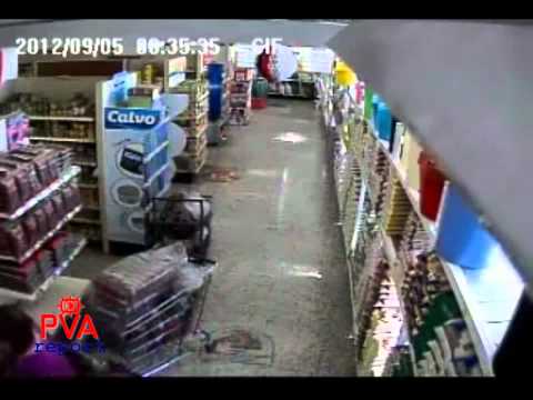 Earthquake in Costa Rica Live Footage 09/05/2012