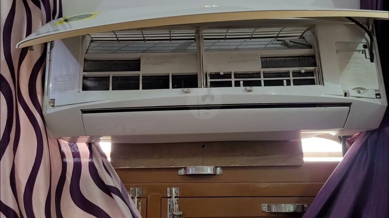 Panasonic Inverter AC Auto Clean Mode Working Videofilmitau149 YouTube