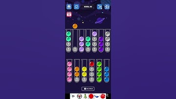 Ball Sort Puzzle - Level 83 #Gameplay #BallSortPuzzle #Puzzle #Logic