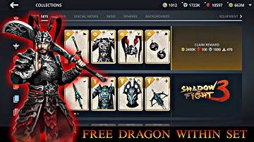 Shadow Fight 3 | Free Dragon Within Set | Deep Color Event