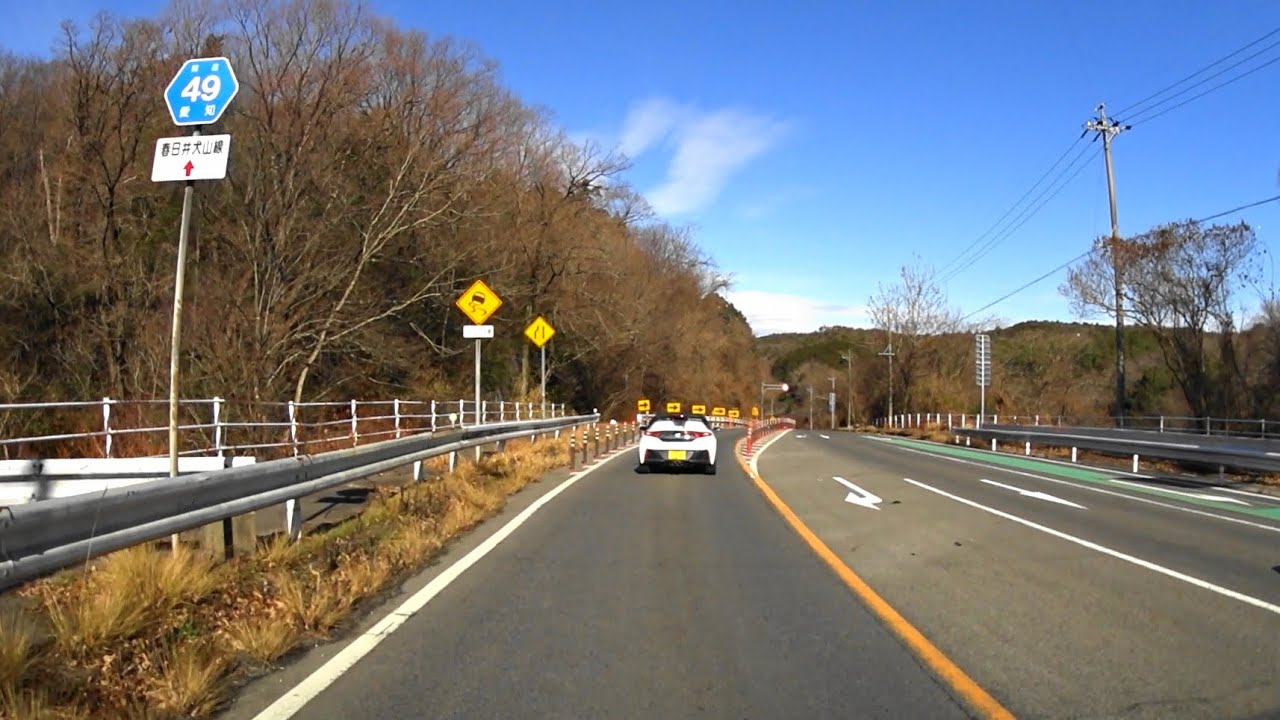 愛知県道49号春日井犬山線 春日井市(国道19号)→犬山市(国道41号) YouTube
