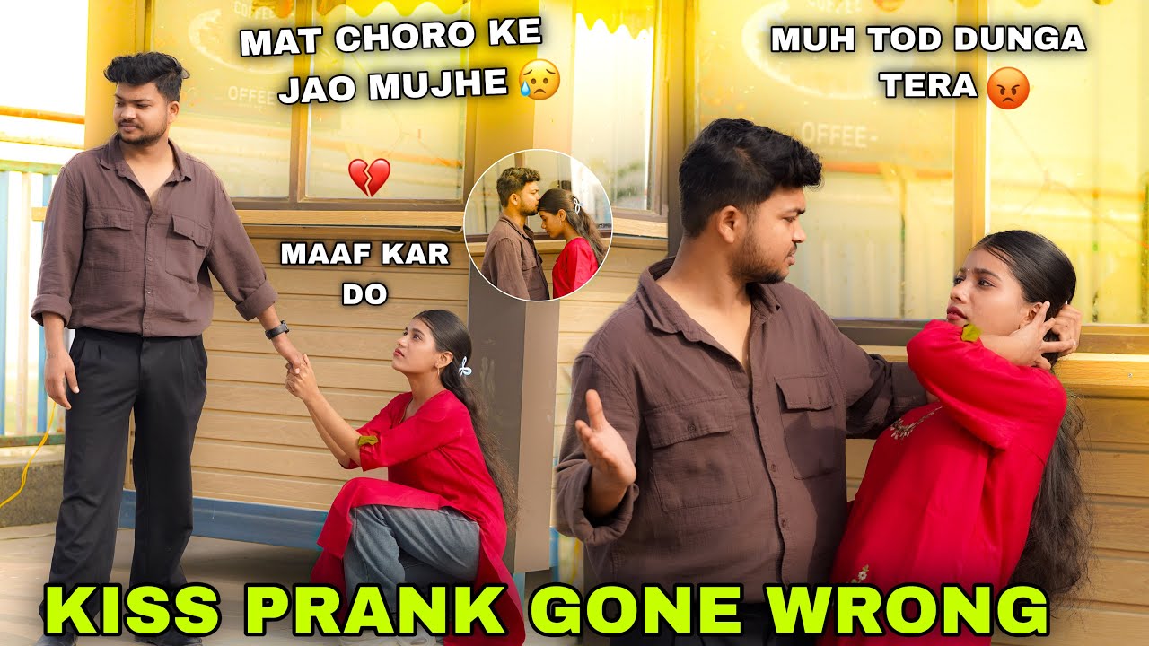 I Kissed 💋My Bestfriend 😍| Prank On Gulshan😂|Gone Extremely Jealous 🔥