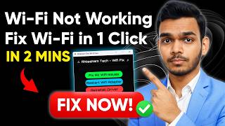 Fix Wi-Fi Problems in 1 Click 🚀 | Windows 10/11 Internet Speed & Connection Fixer screenshot 3