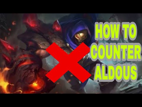 HOW TO COUNTER ALDOUS