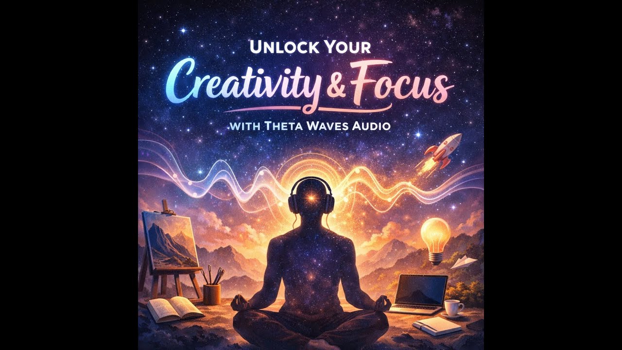 Enhance Brain Theta Waves for Creativity and Focus 15-minute Boost