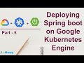 Setup kubernetes Cluster On Google Cloud Platform | Deploy Spring boot microservice on GKE| - Part 5
