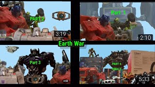 Transformers &quot;Earth War&quot; The Movie | A Transformers Stop Motion (READ DESC)