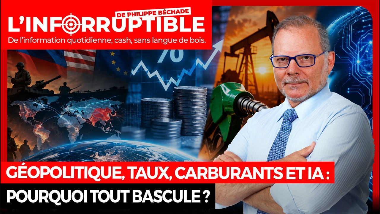 Géopolitique, taux, carburants et IA : pourquoi tout bascule ?