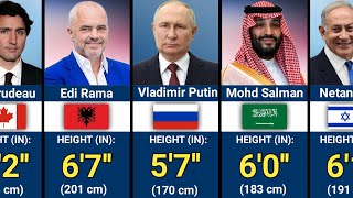 World Leaders Height Comparison 2026