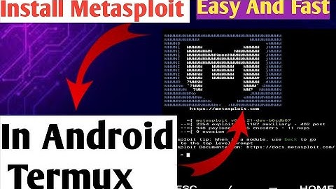 How to install Metasploit in termux android in 2022* without any errors msfvenom and msfconsole