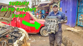 SUZUKI ALTO ENGINE SWAP