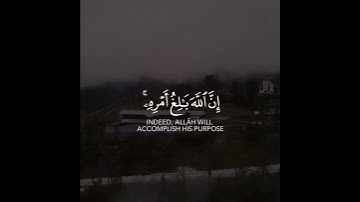 ومن يتق الله يجعل له مخرجا  ويرزقه من حيث لا يحتسب | سورة الطلاق | القارئ بدر التركي