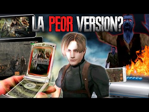 Las EXTRAÑAS versiones móviles de Resident Evil 4