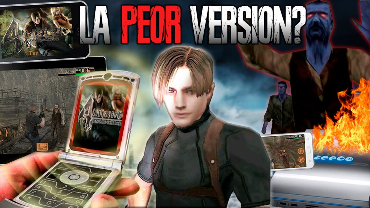 Las EXTRAÑAS versiones móviles de Resident Evil 4
