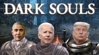 AI Presidents Play Dark Souls Part 1