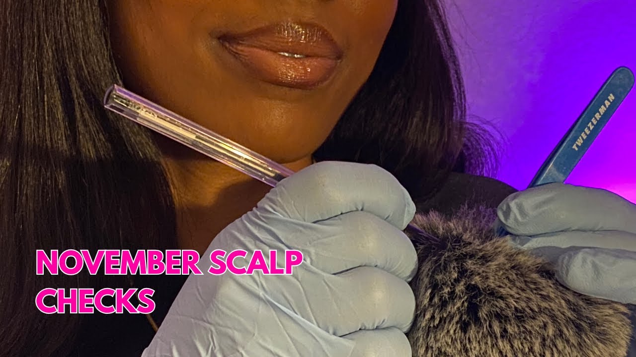 ASMR | 1 HOUR Scalp Check 💆🏽‍♀️ November Compilation 💕 