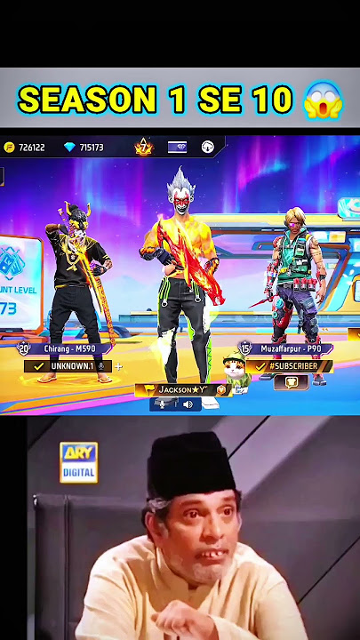 Subscriber Rocked And Ghamandi Players Shocked 😱 - Garena free fire Max #shorts #freefire