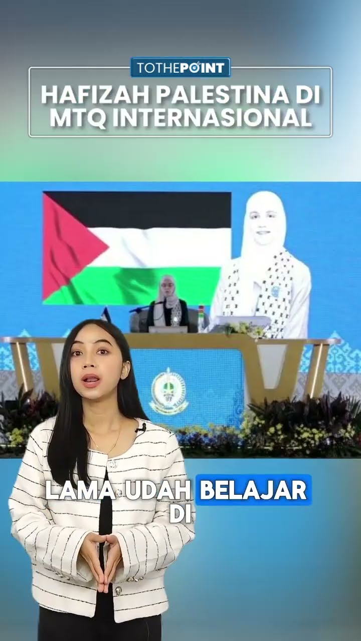 Hafal Al Quran di Pelataran Al-Aqsa Meski Perang, Hafizah Palestina MTQ Internasional Sita Perhatian