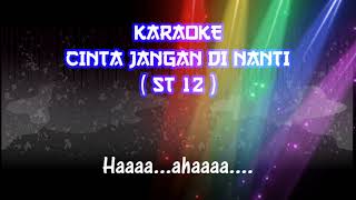 Karaoke St 12 Cinta Jangan Dinanti