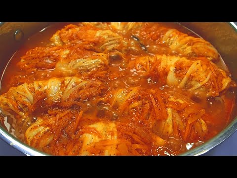 Голубцы домашние из пекинской капусты. Очень вкусно.