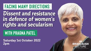 Bradlaugh Lecture 2022: Facing Many Directions, with Pragna Patel
In 1981, Pragna Patel inherited the empty shell of Southall Black Sisters: a political campaigning group established two years earlier in the heat of anti-racist mobilisations surrounding the death of Blair Peach and the arrests of hundreds of anti-racist activists.
Over the next forty years, Pragna set about breathing life into SBS and transformed it into one of the UKs leading front line and campaigning organisations for black and minority women. Through the provision of front-line services and activism, Pragna has fought for the rights of black and minority women in the face of all forms of gender related violence and related issues of homelessness and poverty, immigration controls and religious fundamentalism.
Her work included defending author Salman Rushdie in the wake of the infamous fatwa issued against his life by Irans Ayatollah Khomeini following the publication of The Satanic Verses.
In this lecture, she will reflect on her decades long work, which – out of necessity – has required her to engage in a multi-directional struggle: a simultaneous resistance against all forms of oppression based on race, class and patriarchal and religious community norms strengthened by flawed state policies on multi-culturalism and multi-faithism. She will argue that the rise of identity politics and the denial of womens everyday struggles for freedom, secularism and human rights – rooted in their material realities of deprivation, oppression and powerlessness – spells profound danger, not only for the lives of individual women, but for the survival of feminism and progressive politics itself.
Read Pragnas response to the recent attack on Salman Rushdie: https://www.secularism.org.uk/opinion/2022/08/the-ayatollah-will-not-have-the-last-word Bradlaugh Lecture 2022: Facing Many Directions, with Pragna Patel