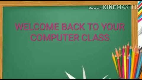 Class-1 Computer Chapter-4 Using Computer-Dos and Don