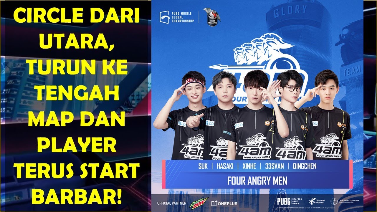 4AM (Four Angry Men) atau 4 Abang Marah hidup sampai chicken! PMGC 2020 Week 3 Day 1