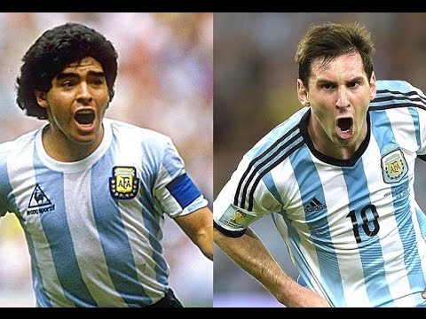 Lionel Messi vs Diego Maradona ● Best Dribblings & Skills HD