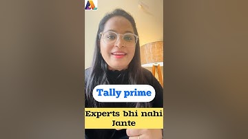 Only 1% people know about this hidden feature in tally prime #shorts