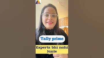 Only 1% people know about this hidden feature in tally prime #shorts