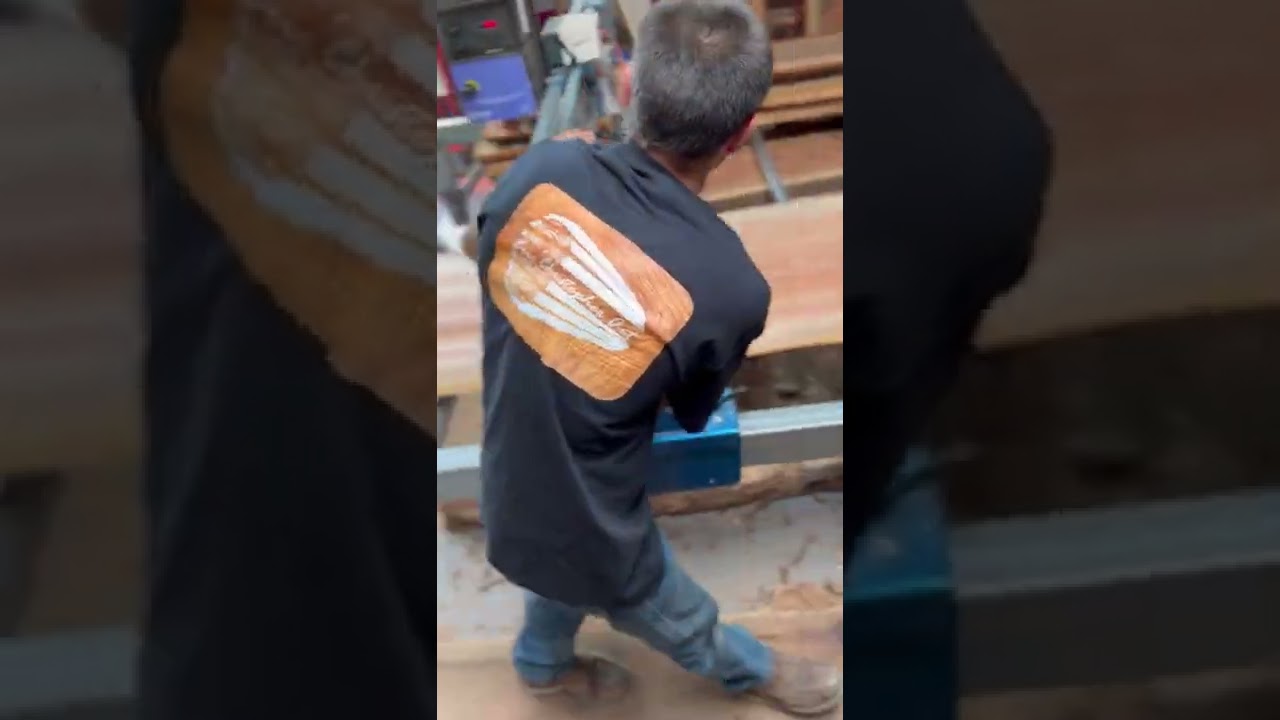 What would you make with this BEAUTIFUL  live edge Curly Redwood slab?