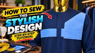 How to Sew This Stylish Chest Design | Step-by-Step Tailoring Tutorial
