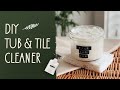 DIY TUB&TILE CLEANER. Чистящая паста для кухни и ванны из 3х ингредиентов.