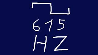 615 hz square