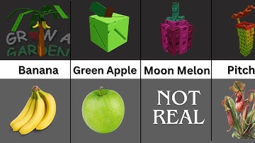 Thumbnail of Grow A Garden Roblox Plants VS Real Life